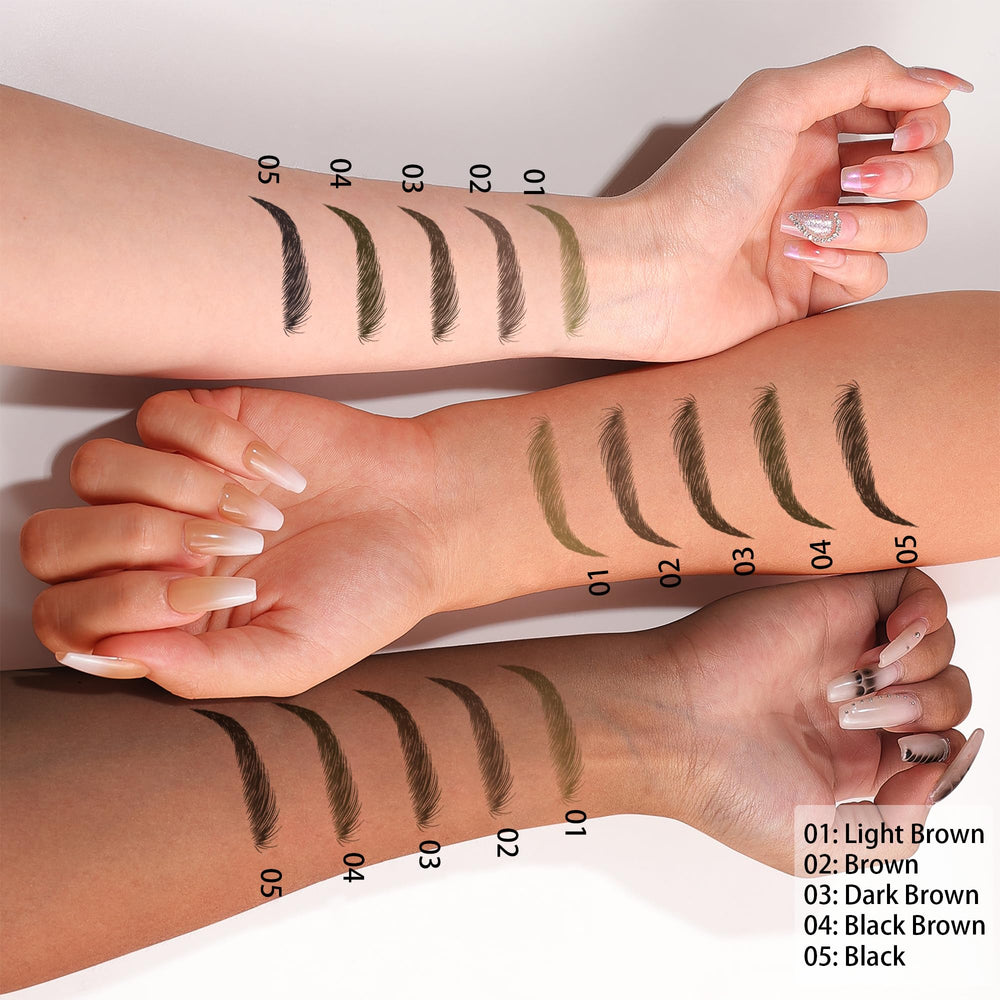 W3W brow gel provides strong hold to keep shape.
