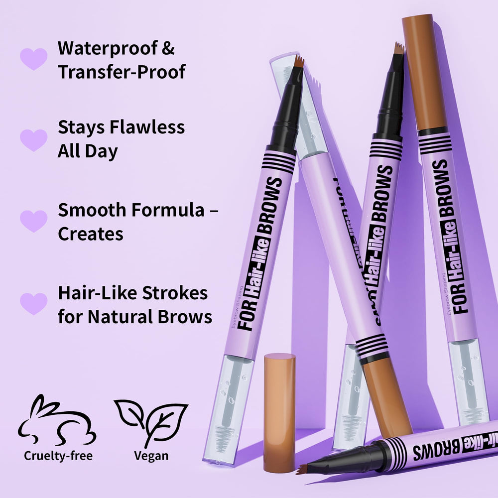 W3W dark brown shade enhances defining color.