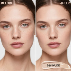 W3W packaging front highlighting vegan formula and shades