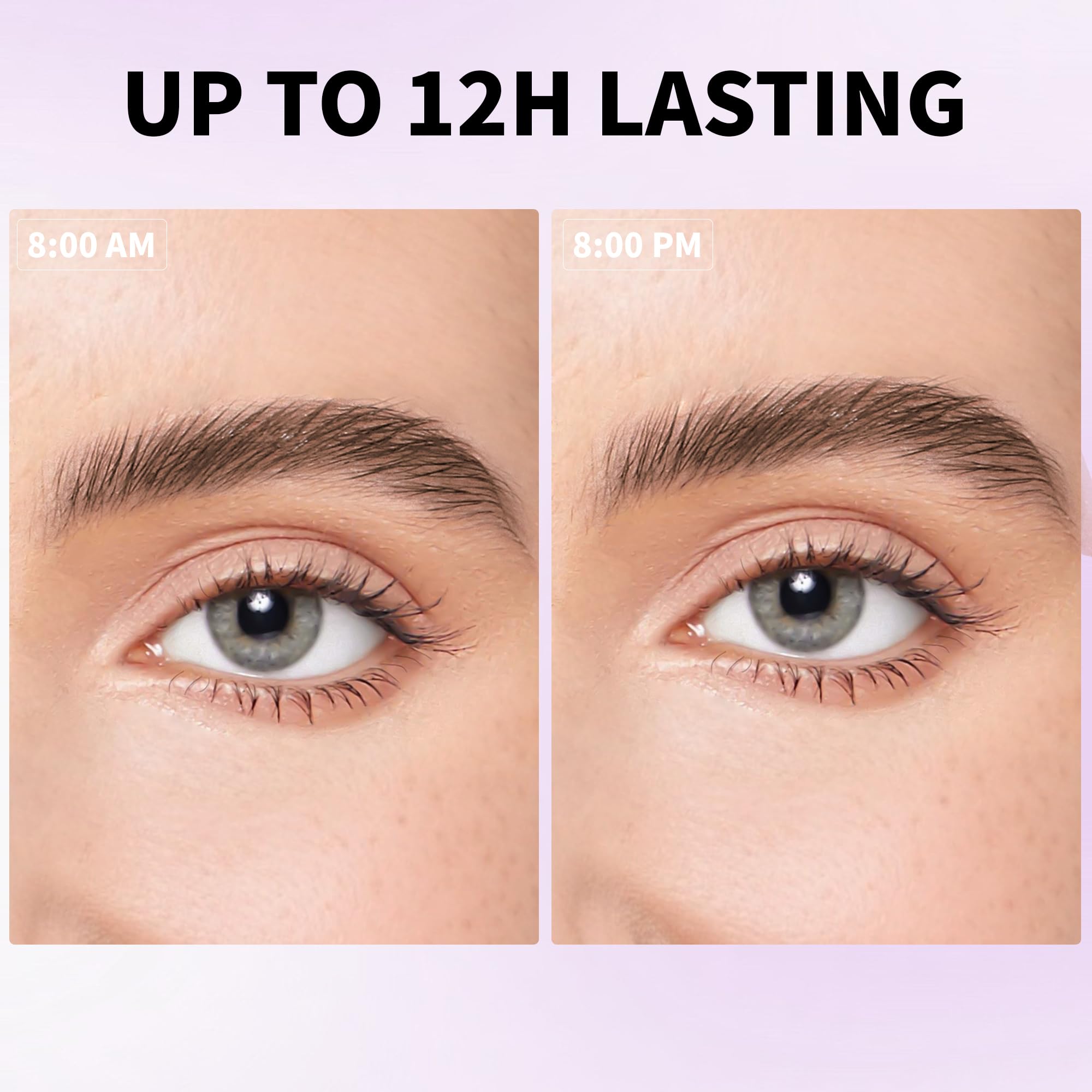 W3W natural hair-like strokes create a soft, authentic look.