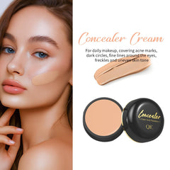 W3W Pot Concealer matte finish texture on skin