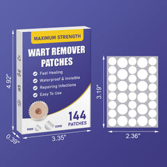 WABRINY 144-piece supply supports ongoing at-home care.