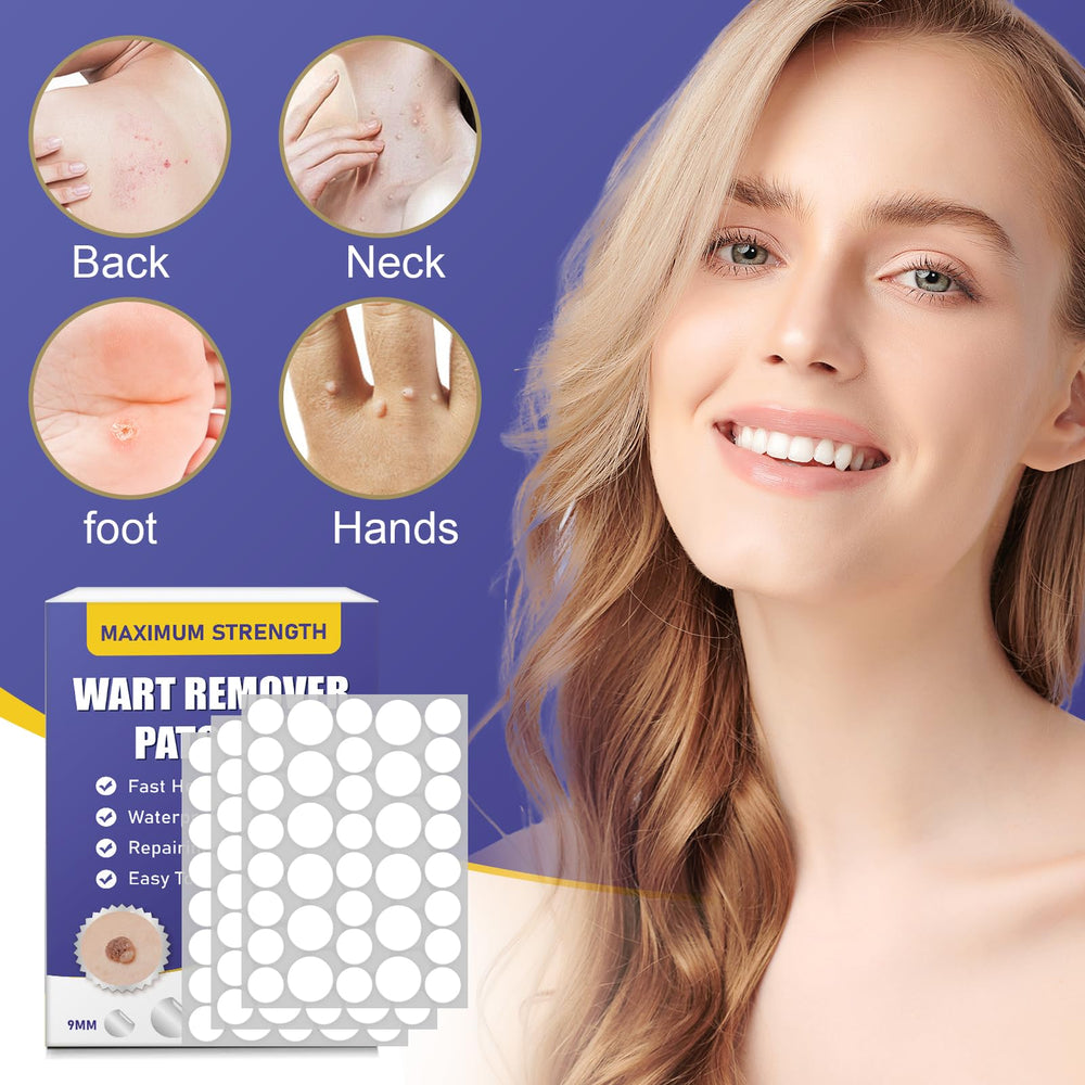 WABRINY Wart Remover Patch individually wrapped for clean, easy application.