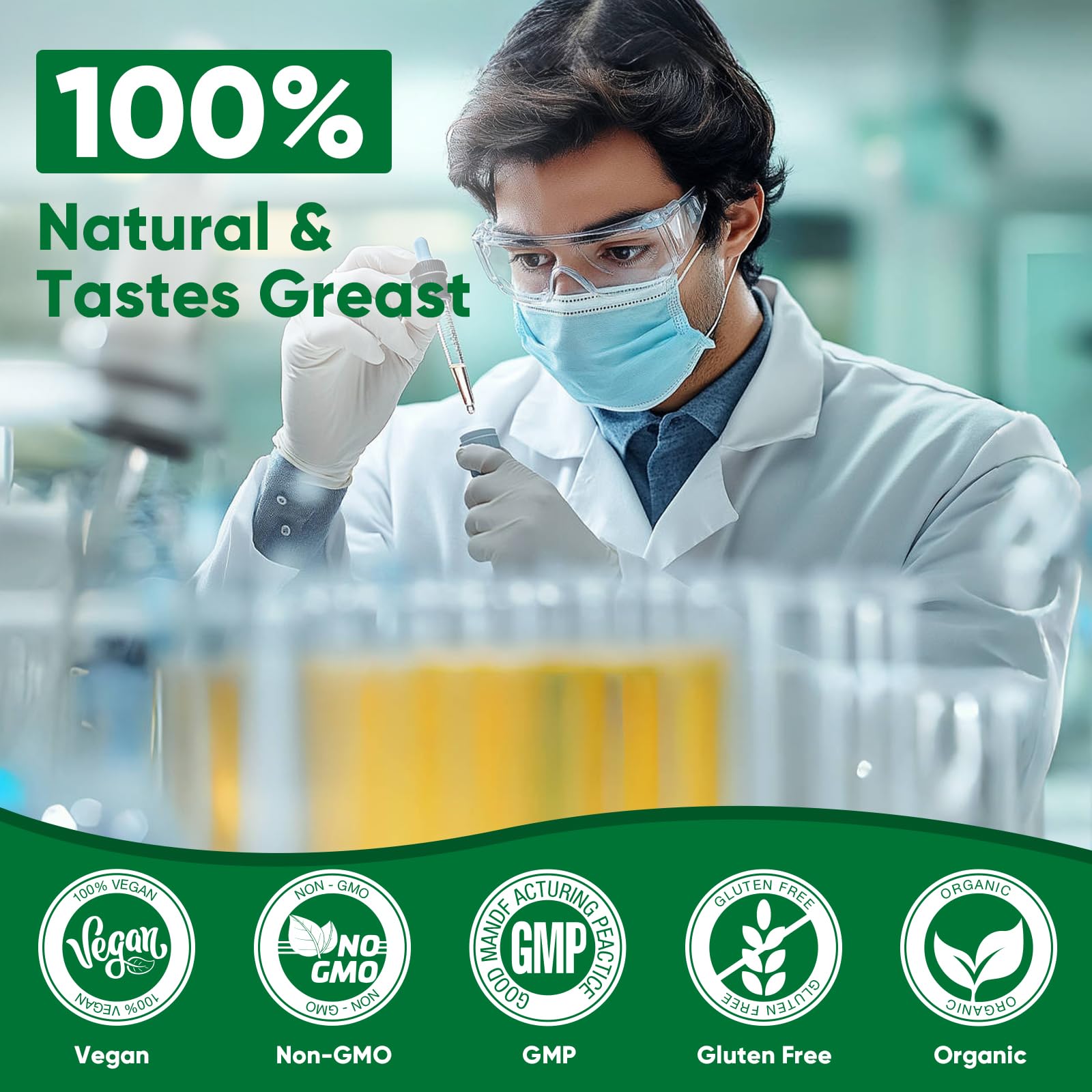 Gummies arranged in a white background displaying texture