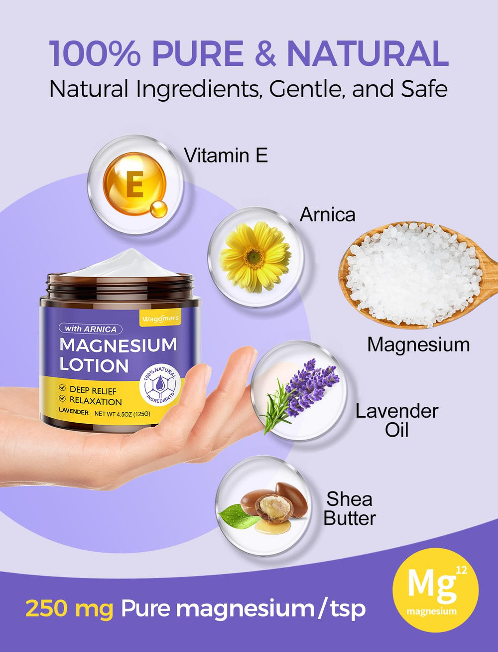 Wagomars lotion on hands provides hydration during daily tasks