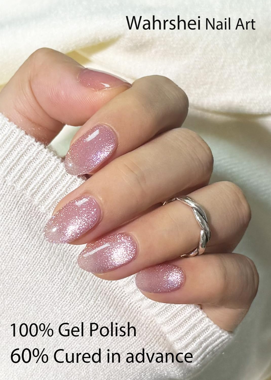 Wahrshei gel-nail-stickers close-up shows precise designs for easy at-home nail art.