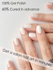 Wahrshei gel nail wrap kit for quick at home manicure
