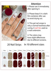 Wahrshei included nail file aiding precise shaping in DIY manicure