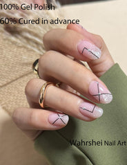 Wahrshei safe waterproof strips protect brittle nails with a barrier