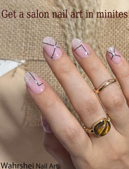 Wahrshei semi cured gel wraps use real gel polish for smooth wear