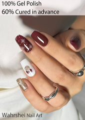 Wahrshei UV/LED curing process for semi-cured gel nail strips