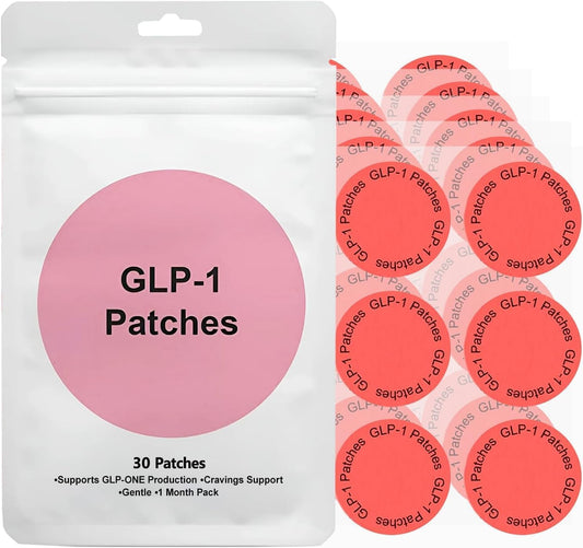 WAJ GLP-1 Patch packaging and 30 patches