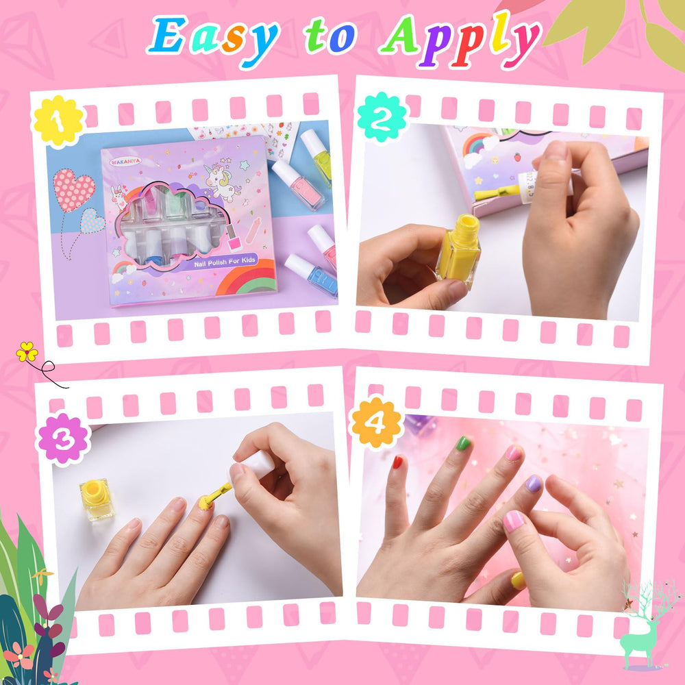Wakaniya nail polish set comes in gift-ready packaging for birthdays.