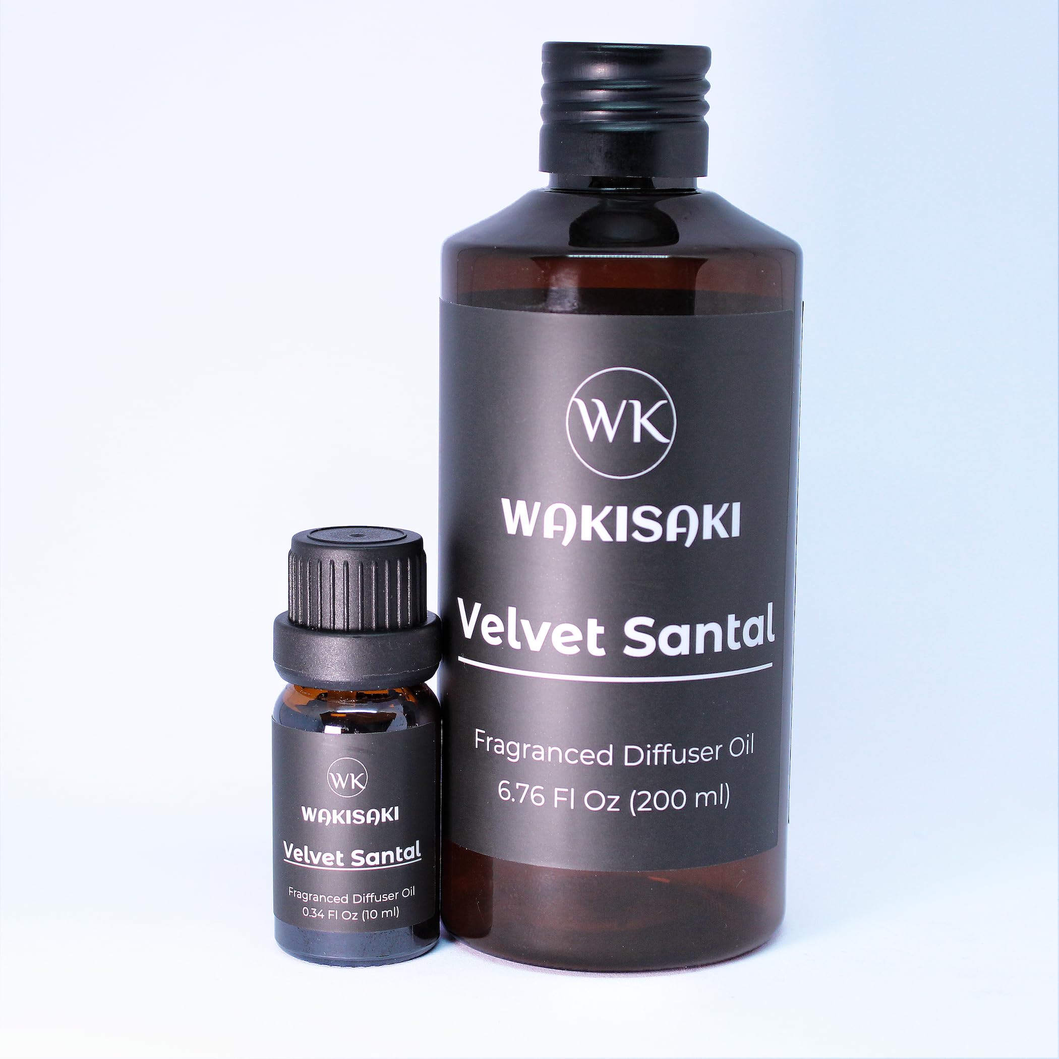 WAKISAKI Velvet Santal blends amber and musk for warm, lingering aroma.