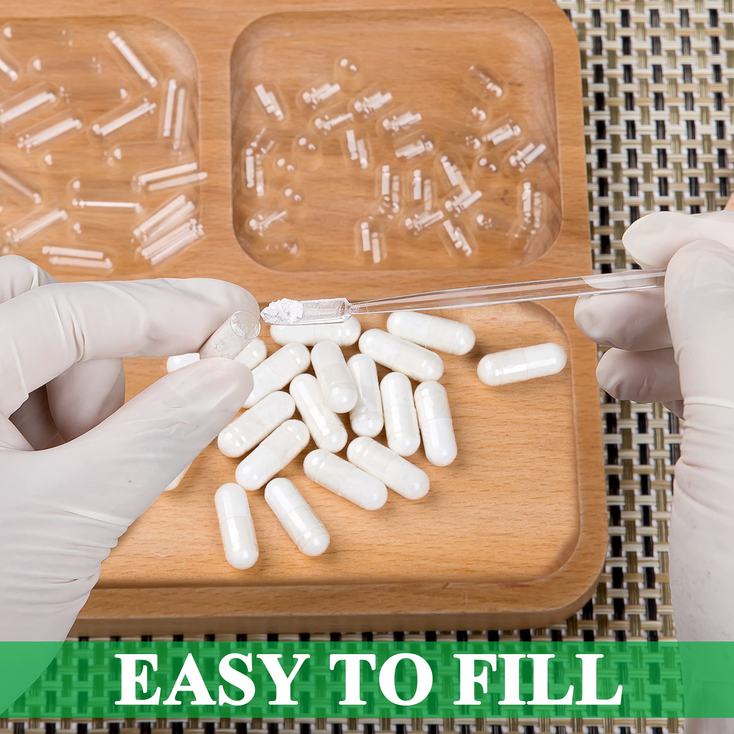 Vegan HPMC capsules for DIY supplements