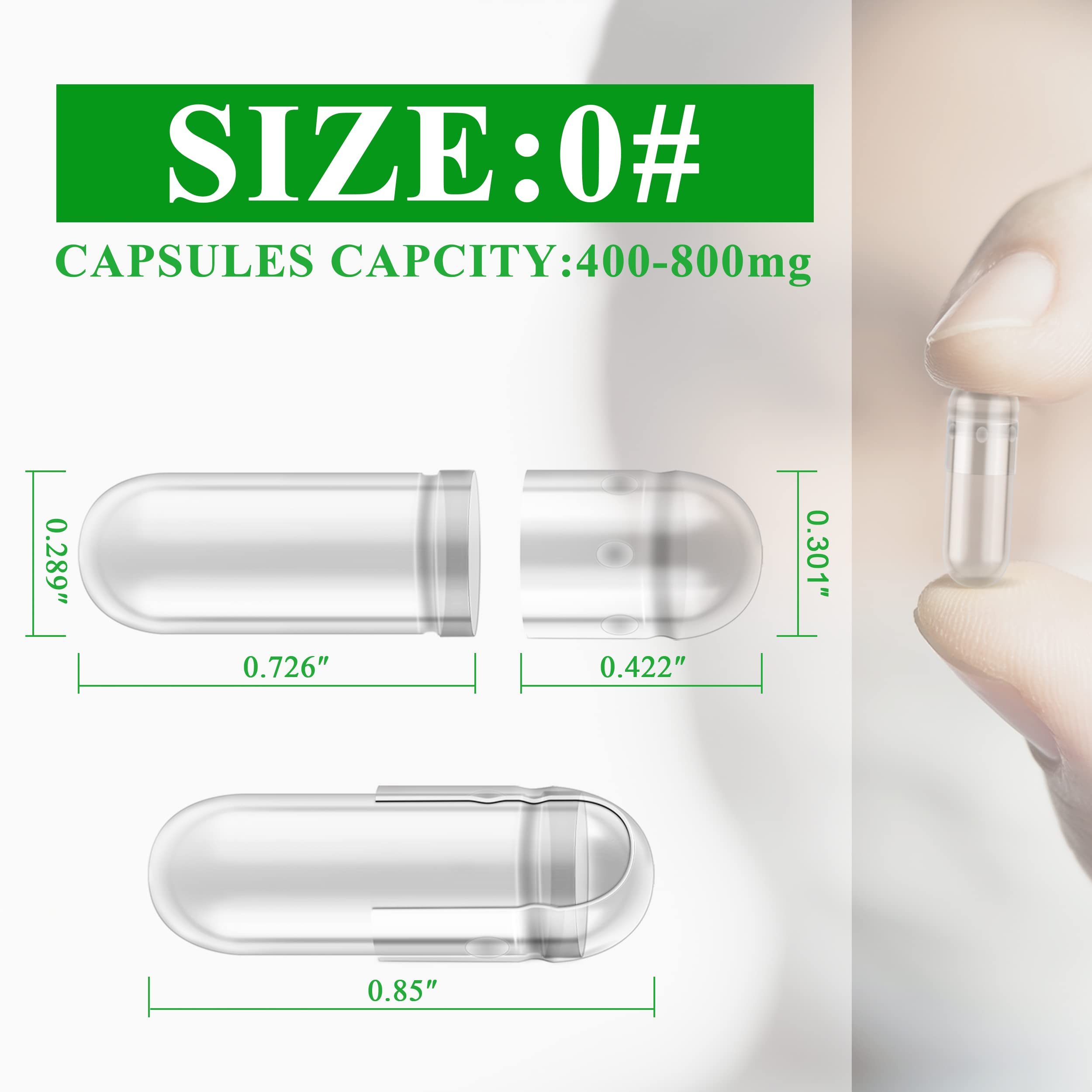Capsule filling kit with micro spoon