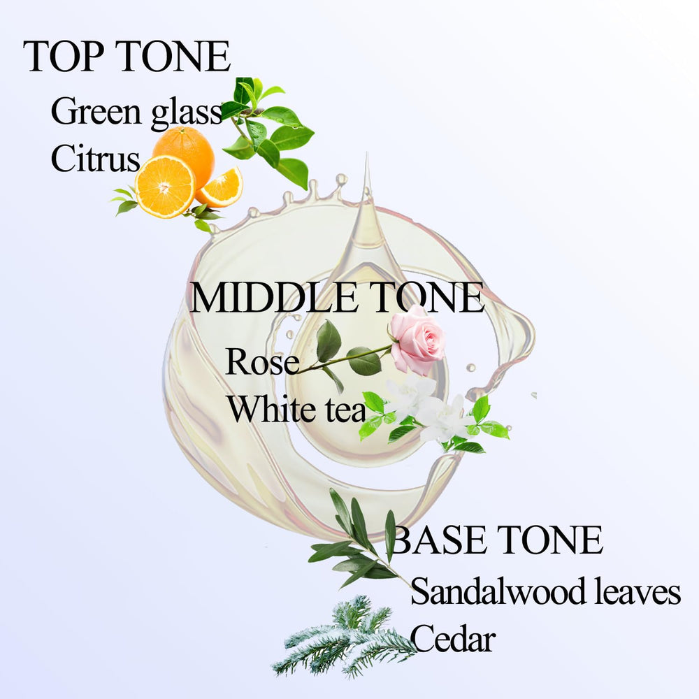 Close-up of Wandering Breeze diffuser oil bottle