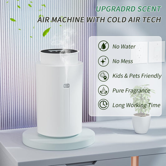 Scent air diffuser in living room setup
