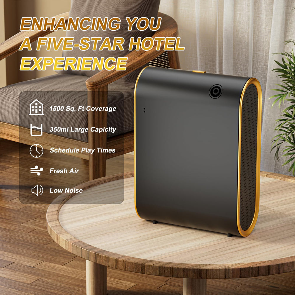 Aroma IoT app controlling the diffuser via Bluetooth