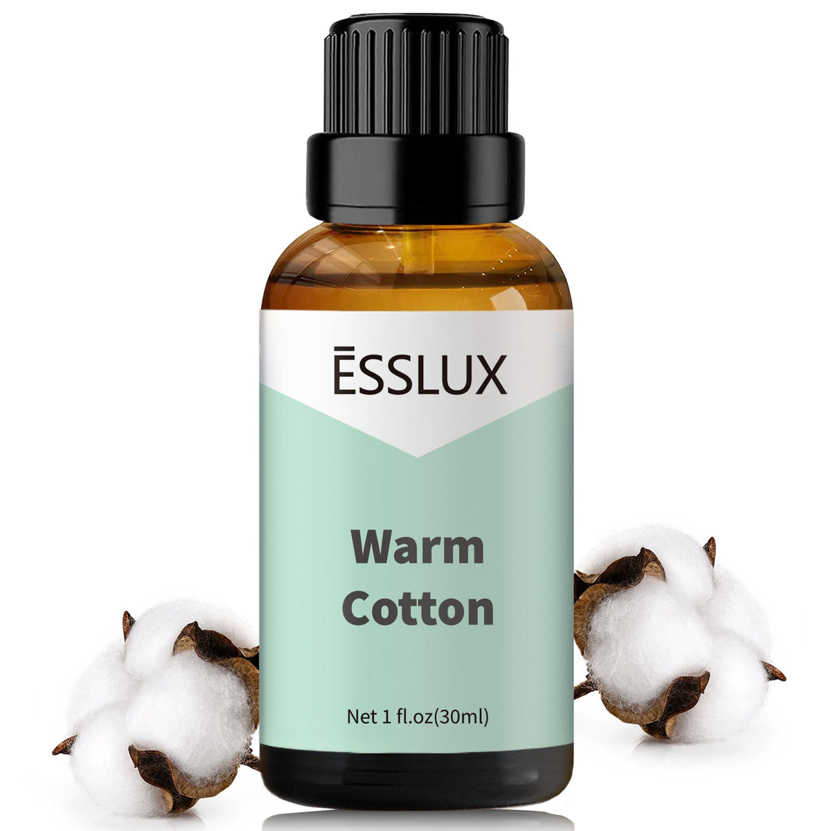 Front view of Warm Cotton Fragrance Oil bottle (30 ml)