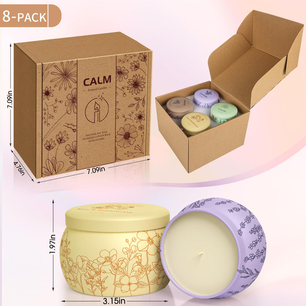 Gift-ready WarmEmbrace candle set packaging