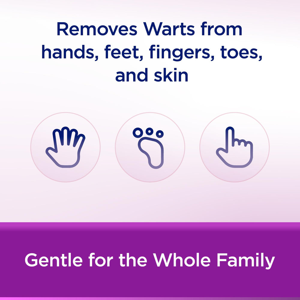 WartStick-packaging-box represents at-home wart care in a compact kit.
