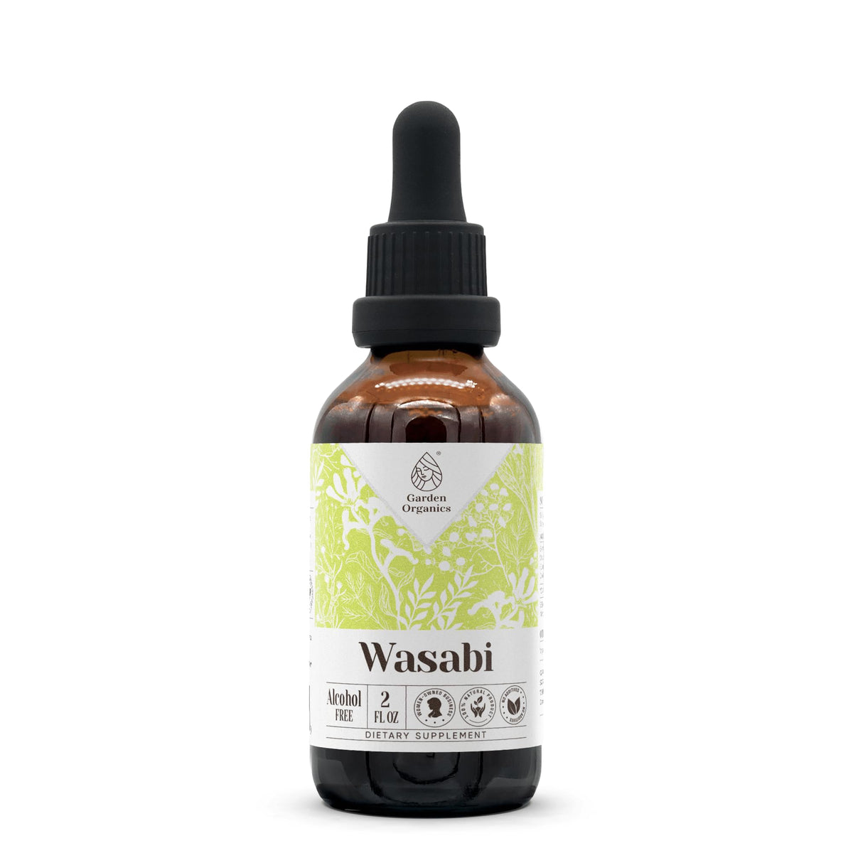 Wasabi tincture bottle, 2 oz