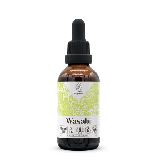 Wasabi tincture bottle, 2 oz