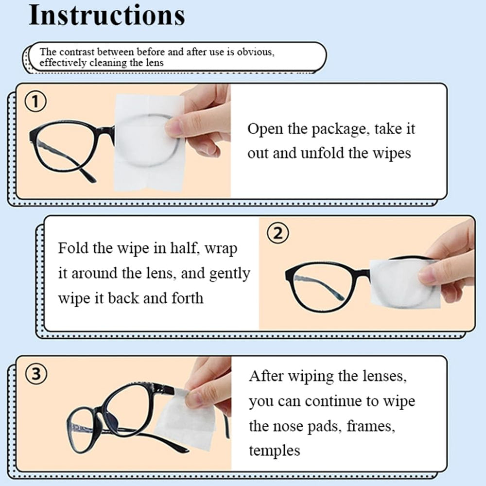 Watch and wearables screen cleaning wipes