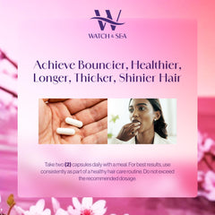 All hair types represented with healthy hair model