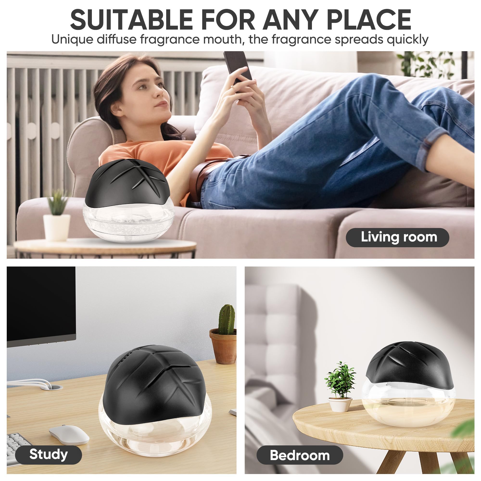 Close-up of the diffuser bowl for cleaning