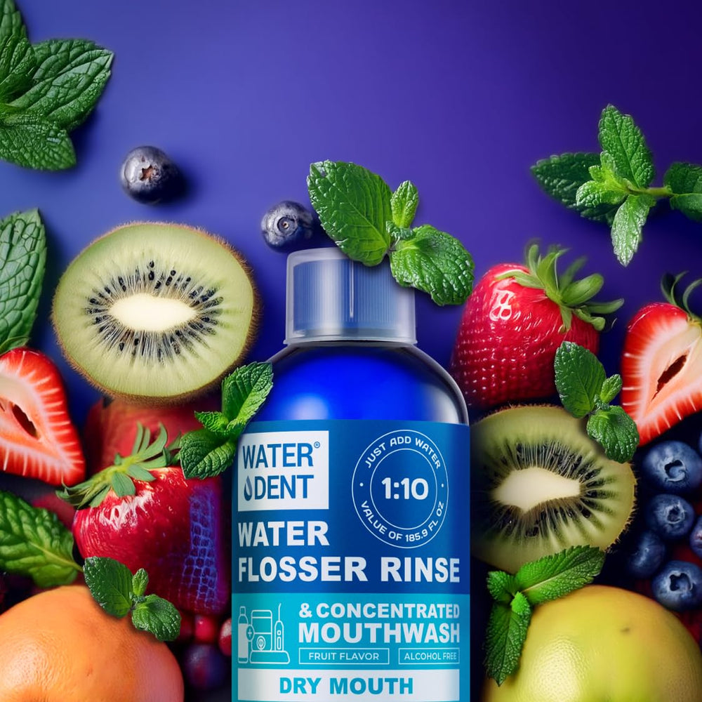 Infographic showing 1:10 dilution to 186 fl oz