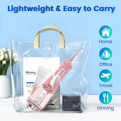 IPX7 waterproof water flosser suitable for shower use