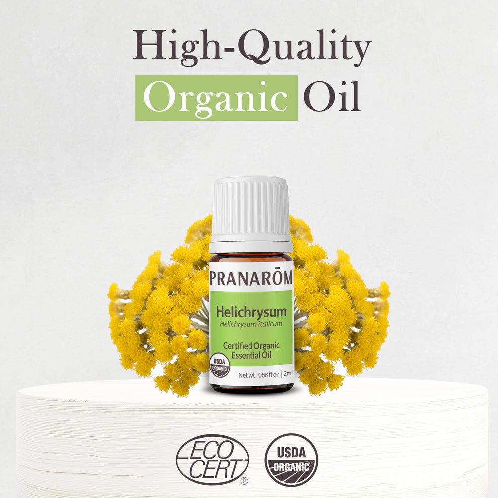 Water-steam distillation process for Helichrysum oil