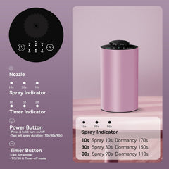 Built-in 20ml essential oil bottle for car diffuser