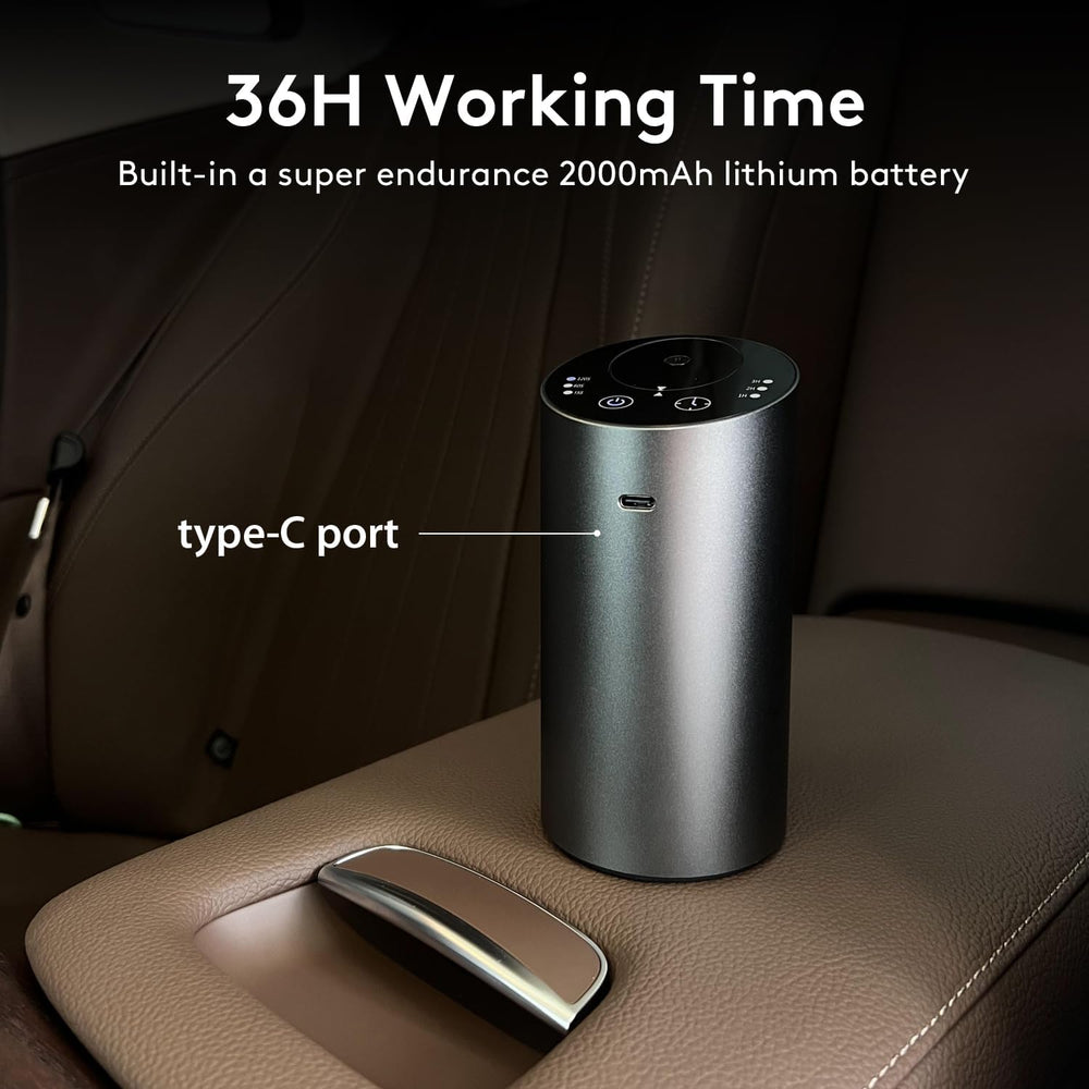 Built-in 2000mAh battery powering the diffuser