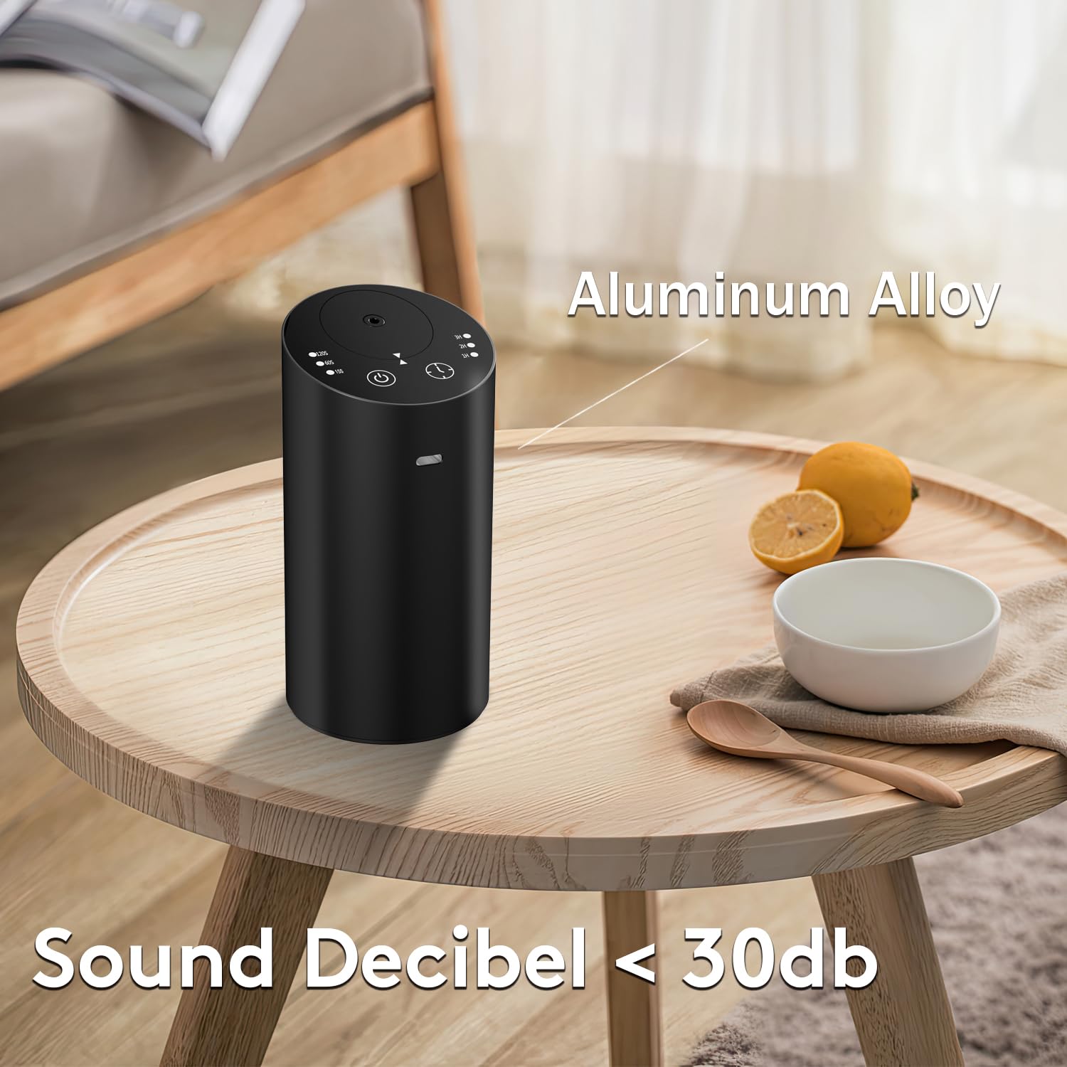 Portable essential oil diffuser compact for travel