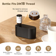 Nano mist atomization technology close-up