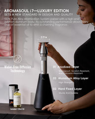 Rechargeable diffuser showing built-in 10000mAh battery