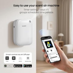Smartphone app control for diffuser (Bluetooth)