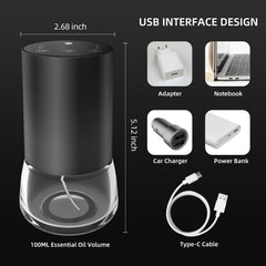 Waterless diffusion technology concept