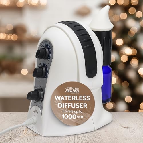 Waterless diffuser 110V black, Made in USA, front view