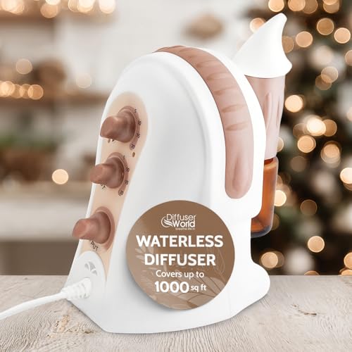 Waterless diffuser essential oils 110V bronze front view