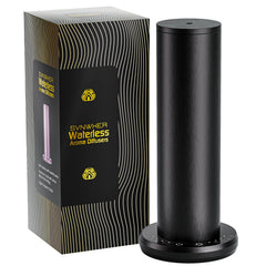 Waterless diffuser in black – front view