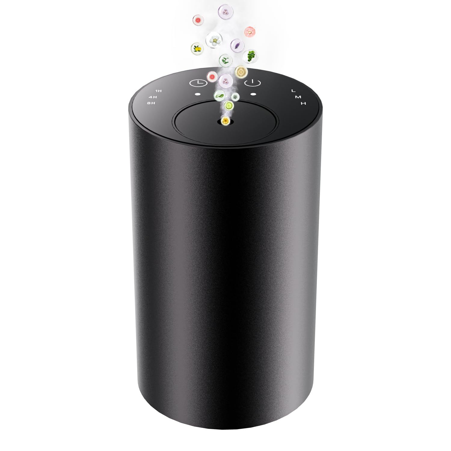 Front view of Waterless Diffuser Black