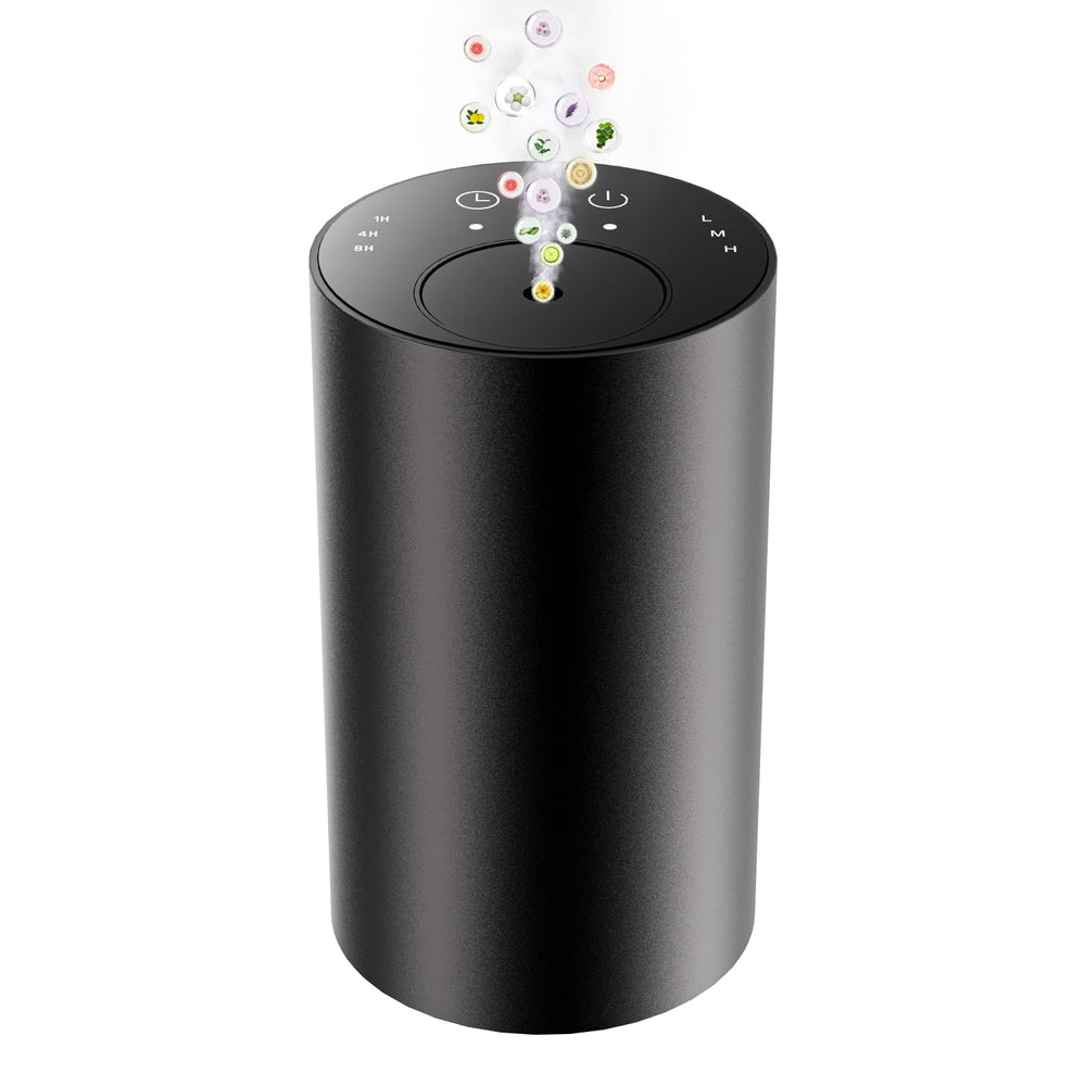 Front view of Waterless Diffuser Black