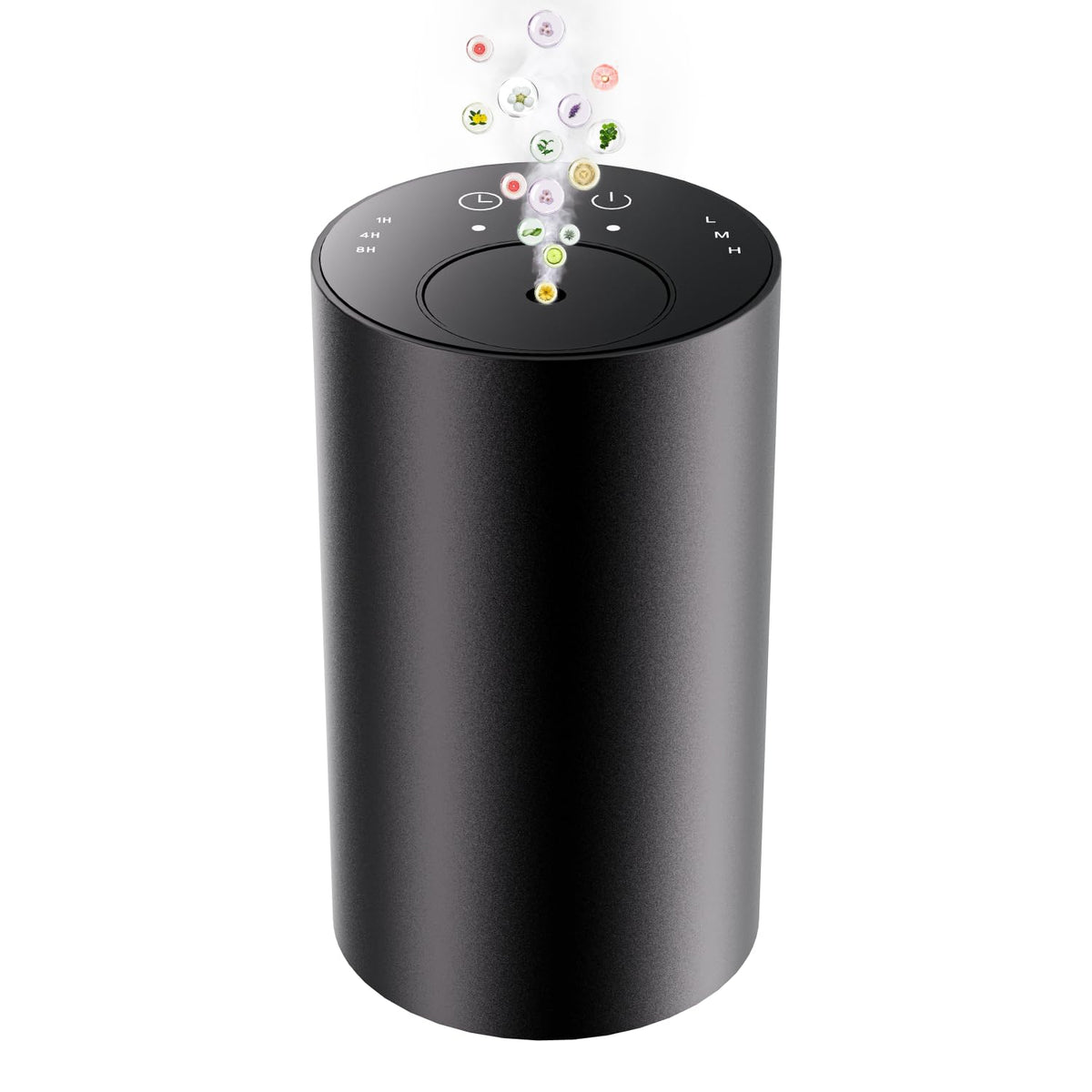 Front view of Waterless Diffuser Black