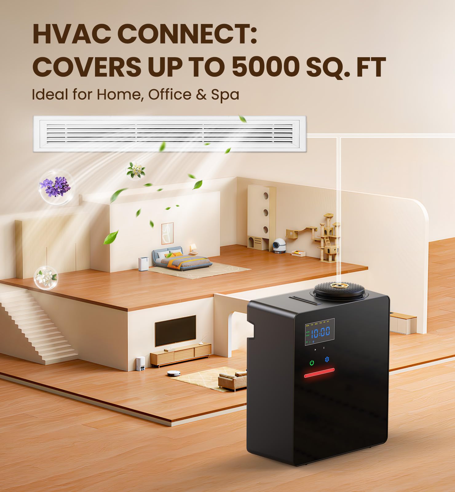 Diffuser with Bluetooth app control