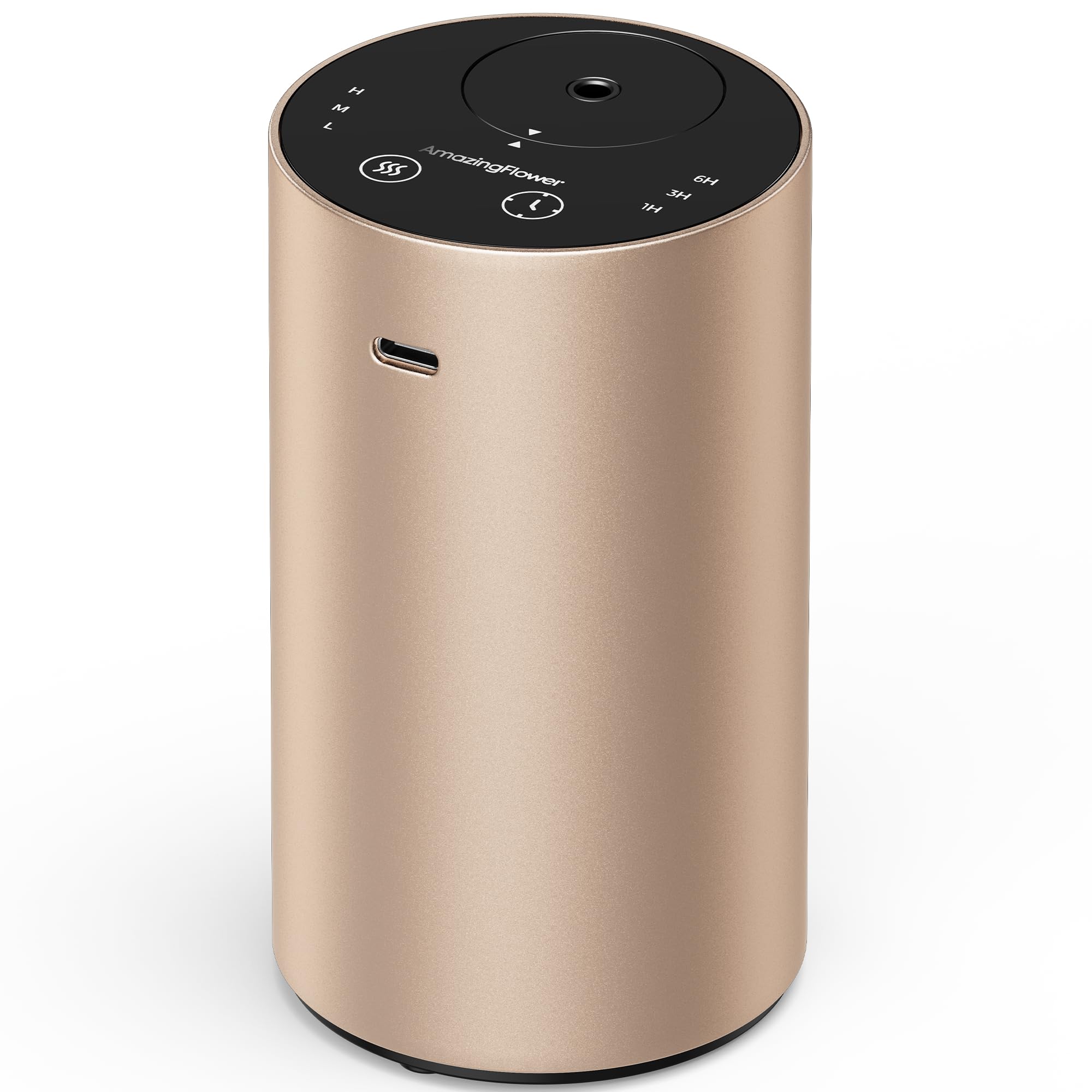 Desert Titanium waterless diffuser with premium aluminum alloy finish