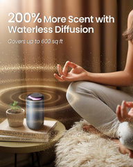Diffuser setup in car and home environments